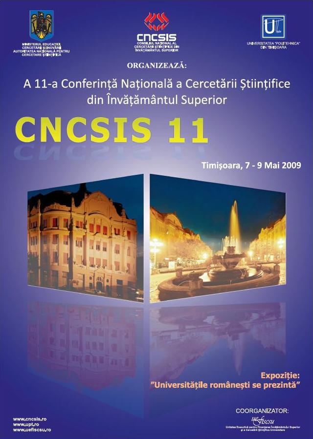 CNCSIS 11