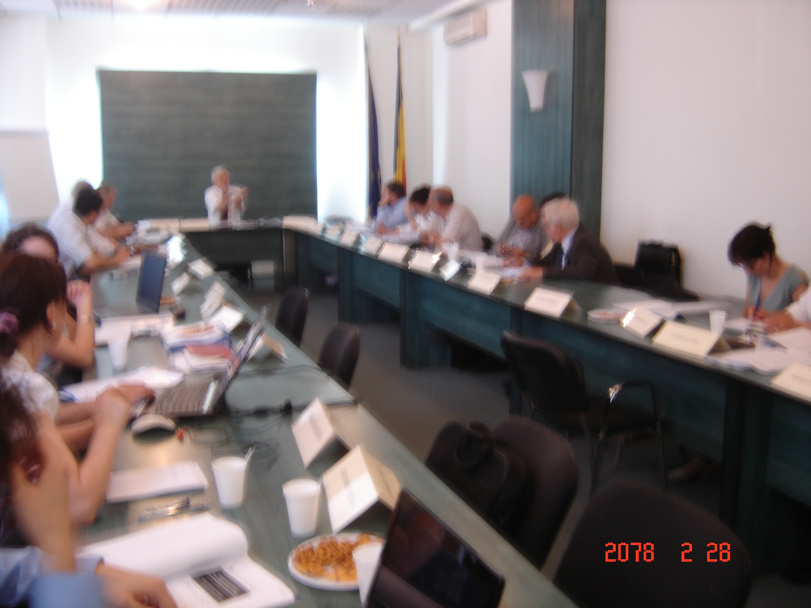 The meeting of the Project Coordination Committee
